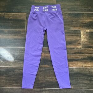 💖 Victoria’s Secret PINK ACTIVE SEAMLESS High Waist Full Length Tight Leggings